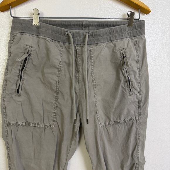 Standard James Perse Zip Pocket Utility Pants Size 2 Womens Cotton Crop 31x25.5 - Picture 7 of 10